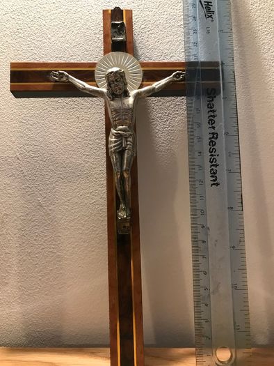 Crucifix and Pair of Candlesticks