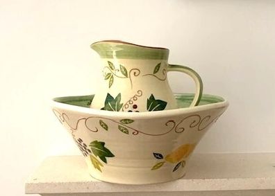M&S Jug & Bowl