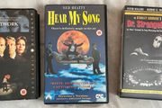 VHS Videos x 3, Dr. Strangelove, Network &amp; Hear My Song
