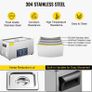 30L Ultrasonic Cleaner Dual Frequency Ultrasonic Cleaning Machine with Heater Jewelry Cleaner for Parts Jewelry Eyeglass Ring Denture Record Circuit Board 28/40KHz Image 4