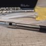 Windsor MI-1002 Student Nickel Plated Flute With Split E Key Includes Hard Case Image 7