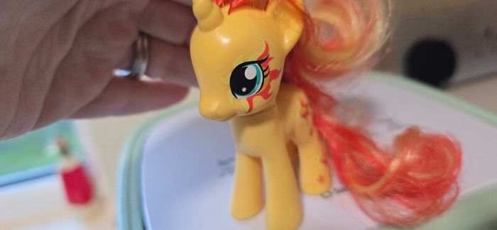 Sunset Shimmer 3inch Brushable Cutie Mark MLP G4 My Little Pony 2010