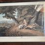 7x 19th Century Antique Framed Lithograph Prints (hunting scenes) Image 6