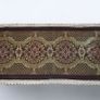 Large antique handmade brocade table runner Image 2