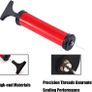 Portable Ball Pump,Air Pump Inflator Kit with Needle,Nozzle, Extension Hose Hand Pumps for Basketball Football Volleyball Water Polo Rugby Exercise Sports Ball Balloon Swim Inflatables (FREE POSTAGE) Image 3