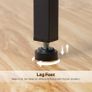 Bedside Tables with Charging Station, Set of 2, Nightstands with 2 Drawers and 2 Shelves, End Tables with Outlet and USB Ports, for Living Room, Bedroom, Rustic Brown Image 10