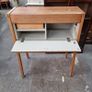 Tall wooden home bar / cabinet Image 2