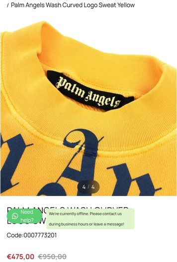 Palm Angels swestshirt