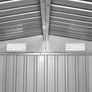 Garden Shed 257x298x178 cm Metal Anthracite Image 9