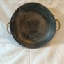 Vintage Solid Copper two handled pan Image 4