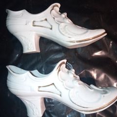 Vintage porcelain shoes