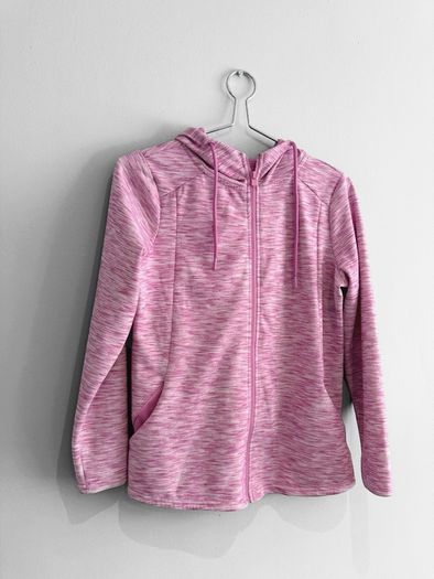 Pre Owned Dunnes Stores Performance Sport Pink Zip Hoodie