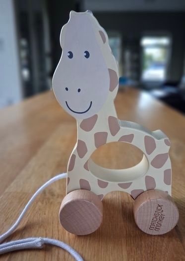 Matchstick Monkey Playtime Pull-Along Giraffe Toy