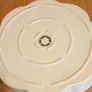 Old Foley "Wild Strawberry" Ceramic Quiche Flan Dish Image 3