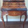 French Style Antique Writing Desk (Reproduction) Image 4