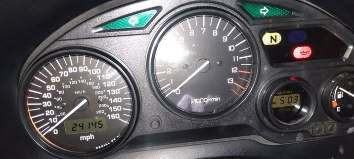 Motorbike SUZUKI GSX 750 F & Gear Accessories