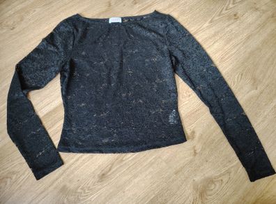 Black Savida Top   Size 8-10