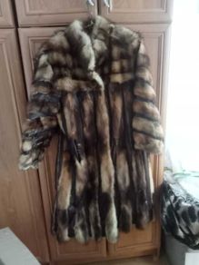 Fur coats hit sale