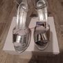 silver sandals size 40 brand new Image 6