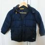 Navy Gap Puffa Hooded Jacket Like New Age 6 - 7 Years Image 2