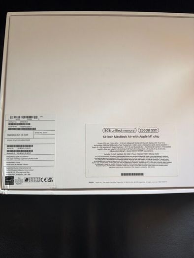 Macbook Air 1m 8gb Ram 256gb Ssd