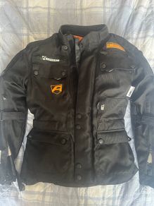Akito Desert Motorcycle Jacket 3in1 Touring Waterproof Air Vent Size S