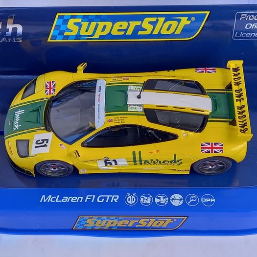 Scalextric McLaren F1 GTR Slot Car   ( H4026 C4026 gt touring Le Mans 24hr superslot )