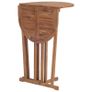 5 Piece Folding Bar Set Solid Teak Wood Image 4