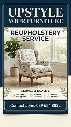 furniture reupholstery,