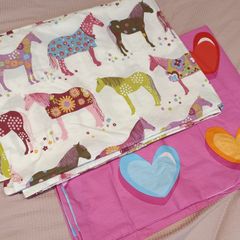 Baby Girl Cot Duvet cover x2