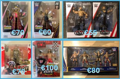 wwe elite wrestling figures rare NEW