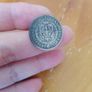 1822 German States Silver 1/6 Thaler Coin Image 3