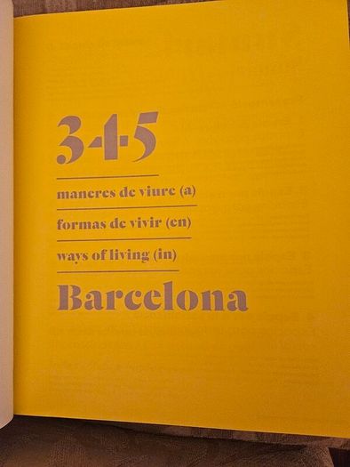 48h Open House Bcn. 34-5. Way Of Living Catalogue.  Large Volume Paperback In Good Condition.  See Photos For Same.