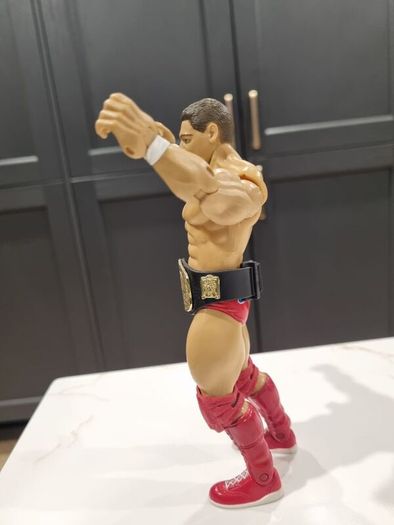 Wwe William Regal Figure With European Title Belt