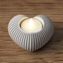 Heart Shaped Tea Light Holder Image 5