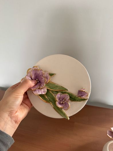 handmade coffee set
