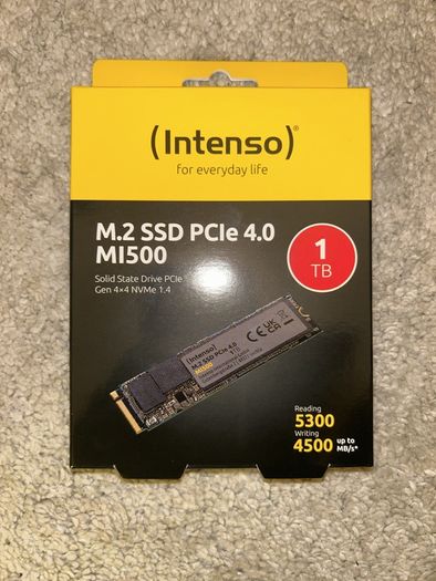 Intenso 1TB PCIe 4.0 M.2 Nvme
