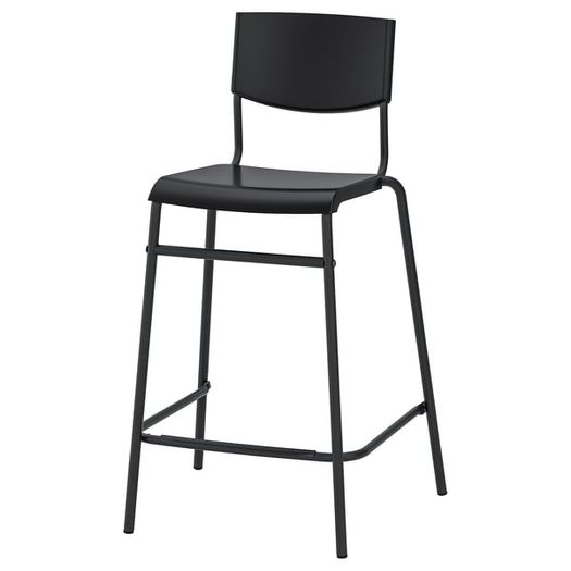 Ikea Stig Stackable Stool x3