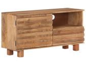 TV Cabinet 90x30x45 cm Solid Mango Wood