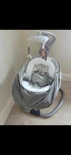 Joie serina swivel baby swing elephant duo.