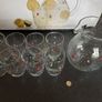 Beverage Set of Jug +8 Glasses ideal for Cocktails or Lemonade ARTLAND Confetti Image 2