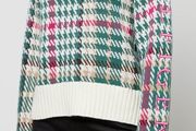 Tommy Hilfiger - Warm Cotton Wool Check Jumper - Size M UK 12  - BNWT RRP 210
