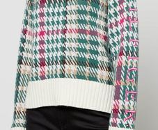 Tommy Hilfiger - Warm Cotton Wool Check Jumper - Size M UK 12  - BNWT RRP 210