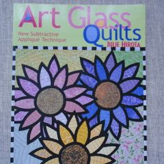 Art Glass quilts, Paperback book, Craft book.Sewing, Patchwork booksApplique