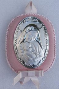 Sagne silver MC Ag 1g 100 Madonna and Child plaque