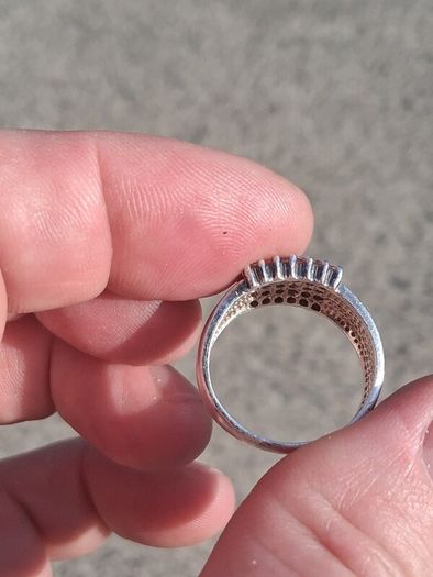 Solvar Gem Set Sterling Silver Ring