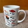 A Mug Featuring Different Types of Sushi Image 5