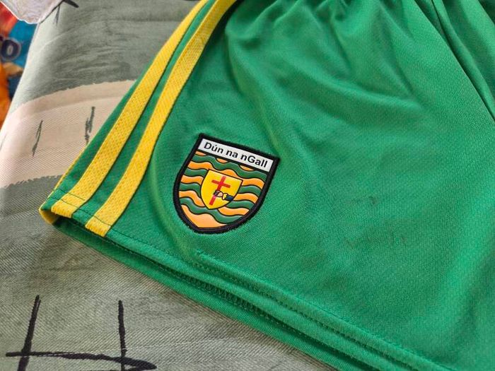 Donegal Gaelic Football Home Shorts 2014 to 2015 Children 9 to 10 Years Old