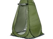 2 Person Portable Privacy Shower Toilet Outdoor Camping Tent Shed UV Swim Dressing Latrine Toilet Bird Watching Changing Tent with Bag