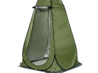 main image for ad 2 Person Portable Privacy Shower Toilet Outdoor Camping Tent Shed UV Swim Dressing Latrine Toilet Bird Watching Changing Tent with Bag
